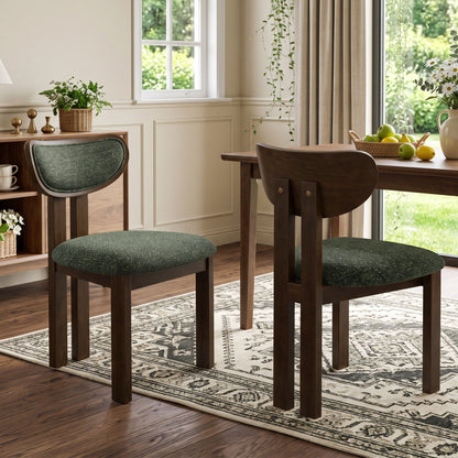 Retro Upholstered Dining Chair For Kitchens