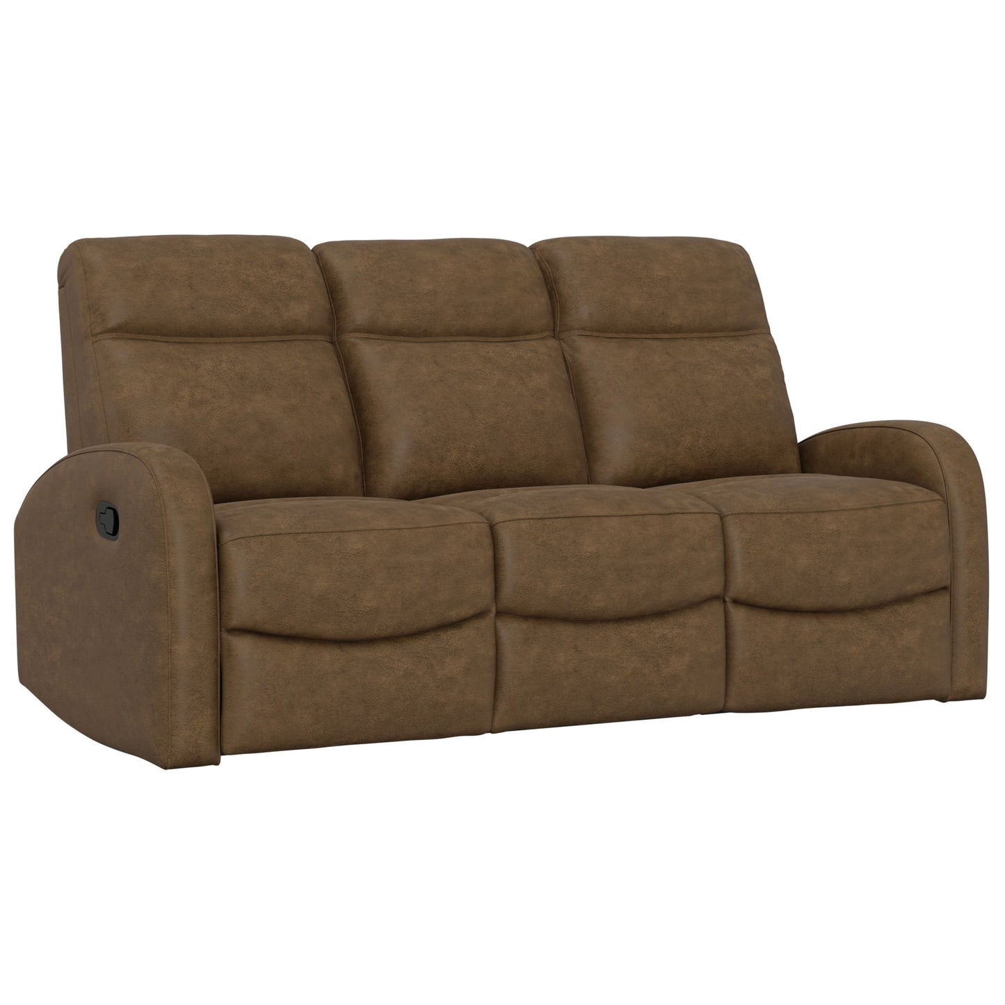 Manual Reclining Sofa With Dual Independent Recliners