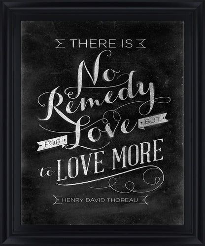 Chalk Wisdom - 28" x 34" Framed Wall Art - Black