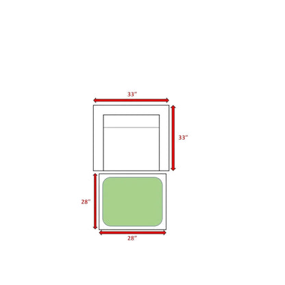 Outdoor Patio Chair Set For Patio With Foam Cushions