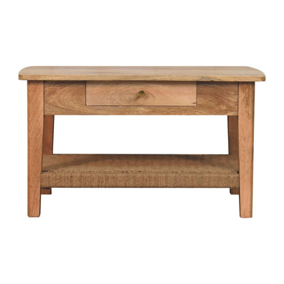 Rope 1 Drawer Table
