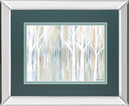 Mystical Woods By Debbie Banks - Mirror Framed Print Wall Art - Gray
