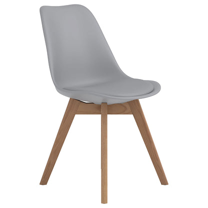 Elegant Padded Side Chair (Set Of 2)