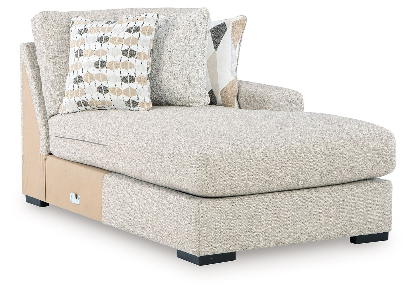 LaureLGrove - RAF Corner Chaise - Pebble