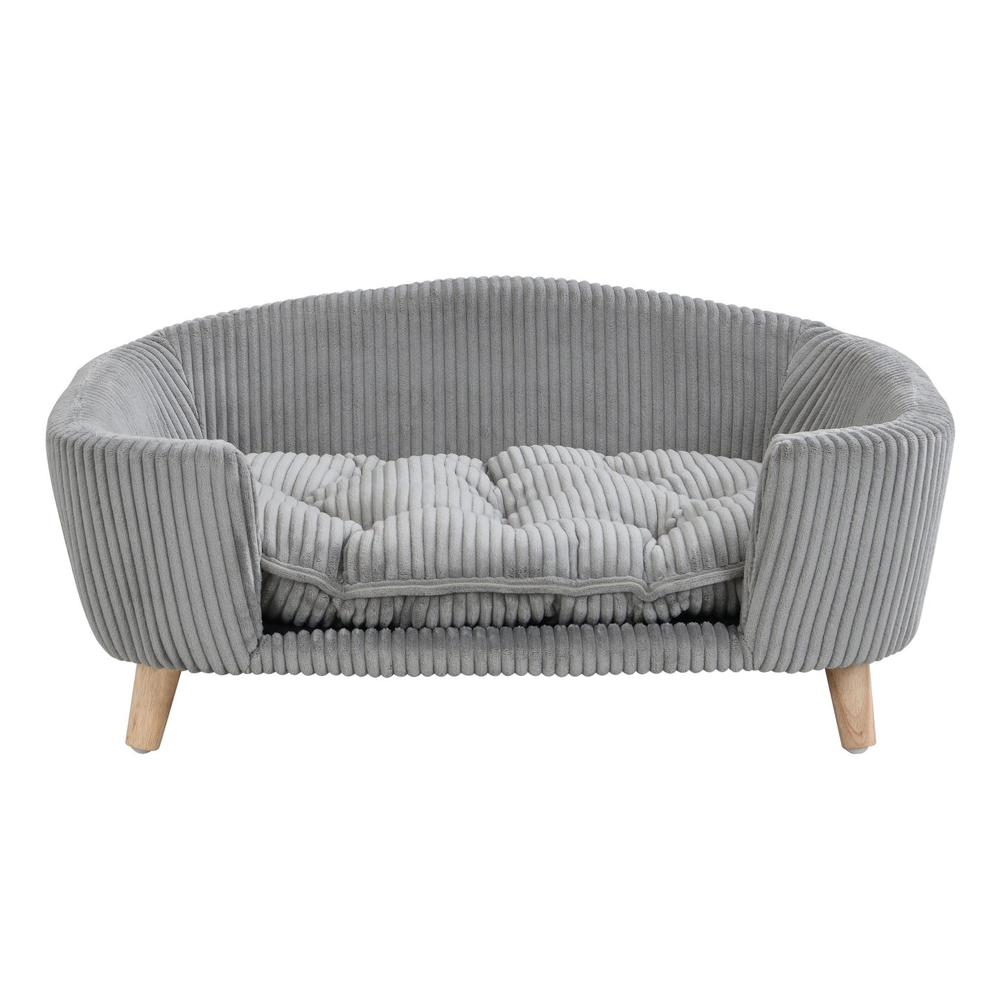 Elevated - Dog Bed Frame For Small Dog, Pet Couch Bed With Legs And Supportive Foam, Easy Assembly