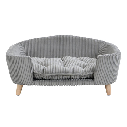 Elevated - Dog Bed Frame For Small Dog, Pet Couch Bed With Legs And Supportive Foam, Easy Assembly