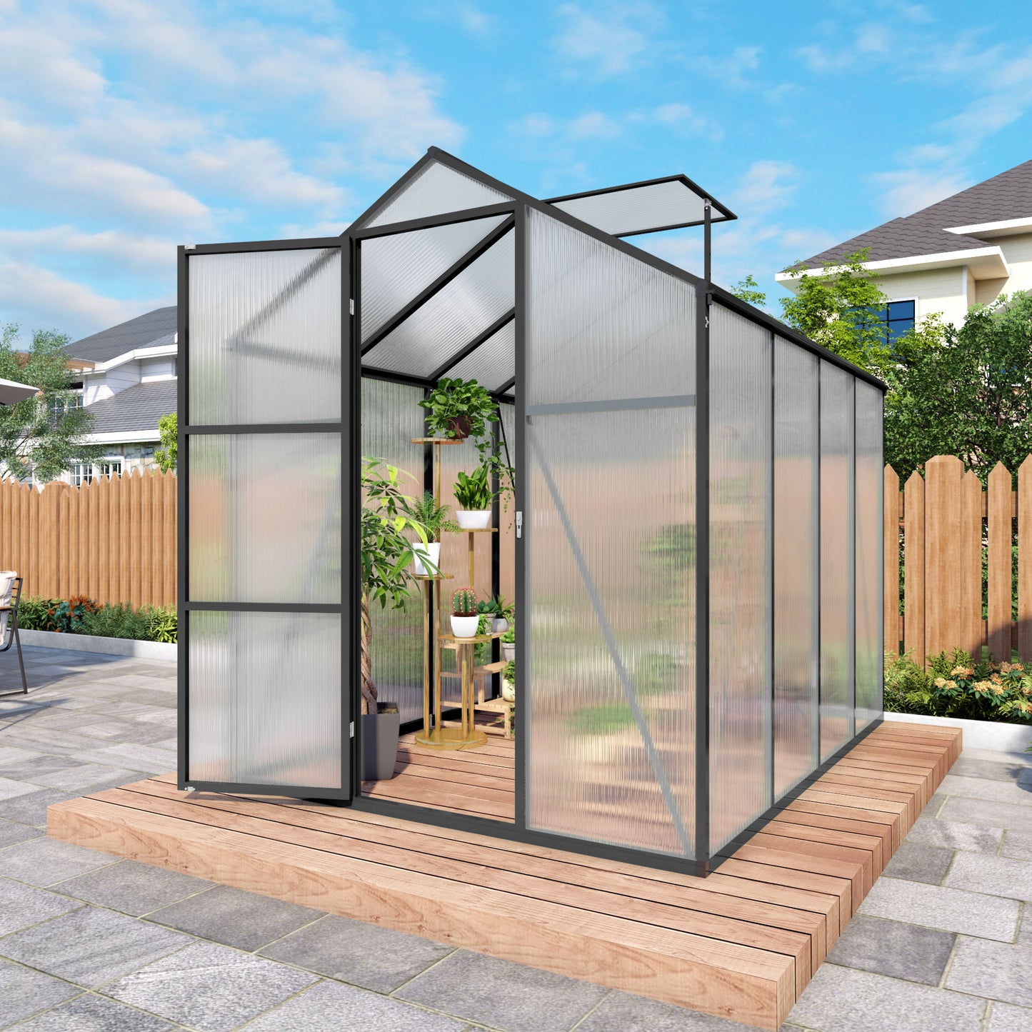 Gain Height Windproof house With Raised Base