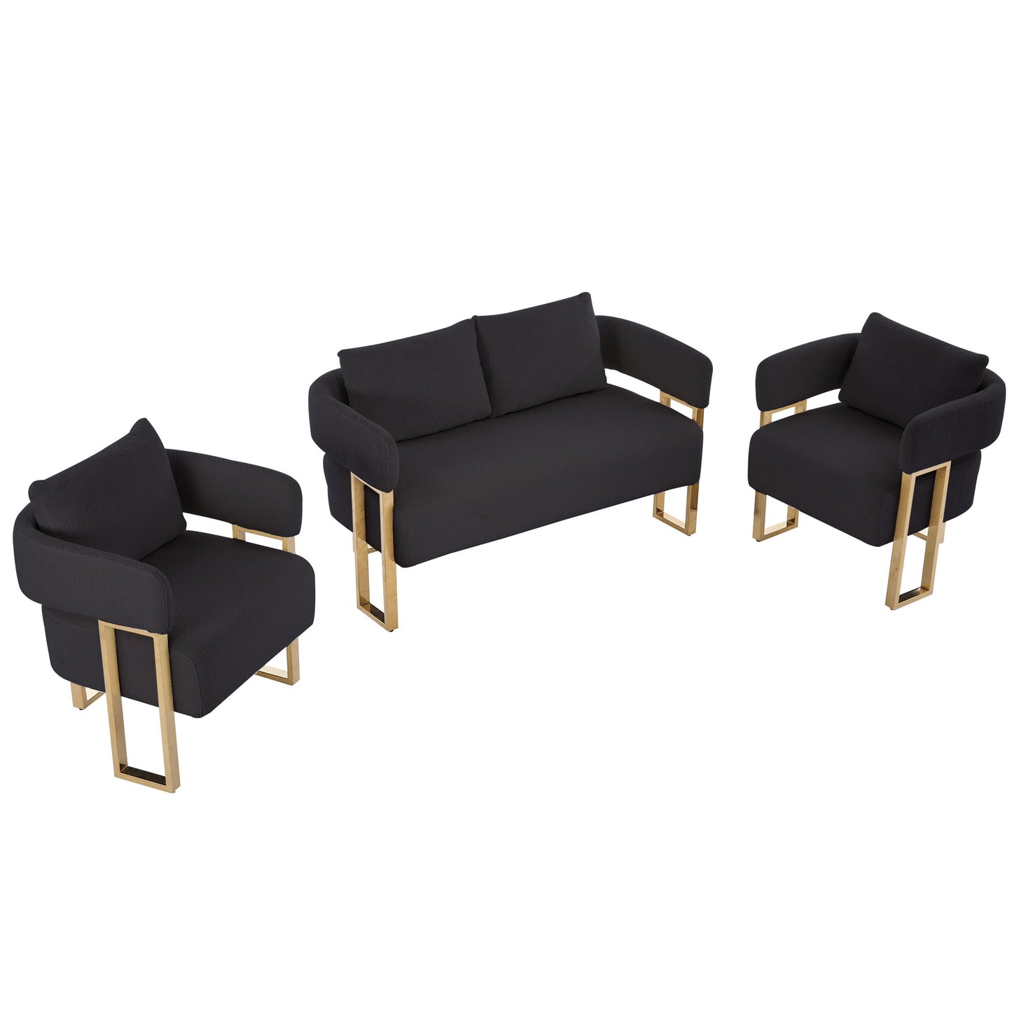 Decorative Upholstered Side Chair For Living Room