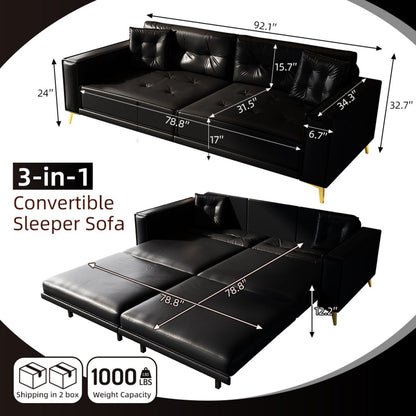 Pull Out Sofa Bed, Convertible Sleeper Sofa