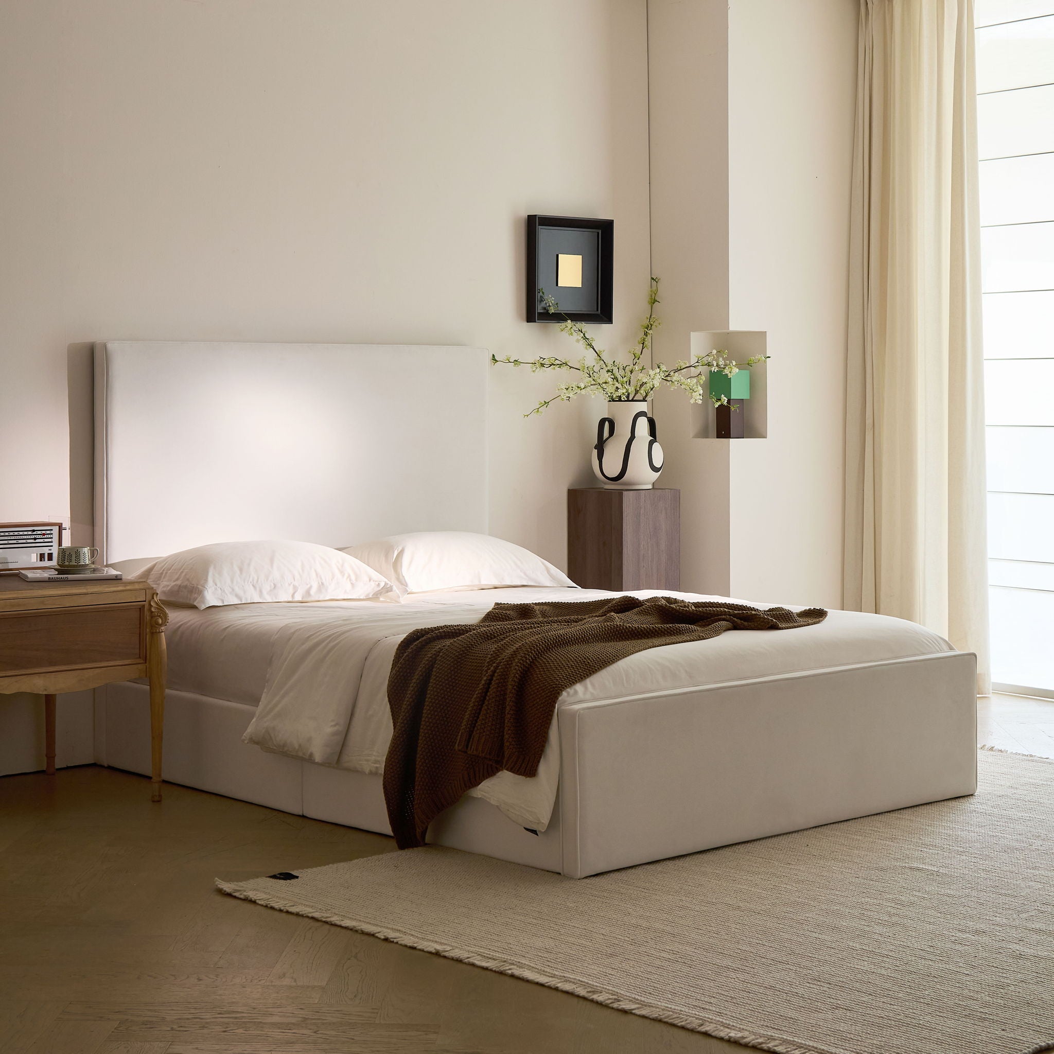 VIP Furniture Lucas Headboard Upholstered Bed - Thumbnail 5