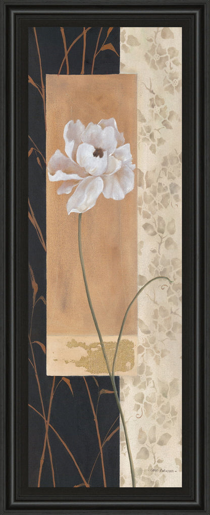 & I By Carol Robinson - Framed Print Wall Art - Beige