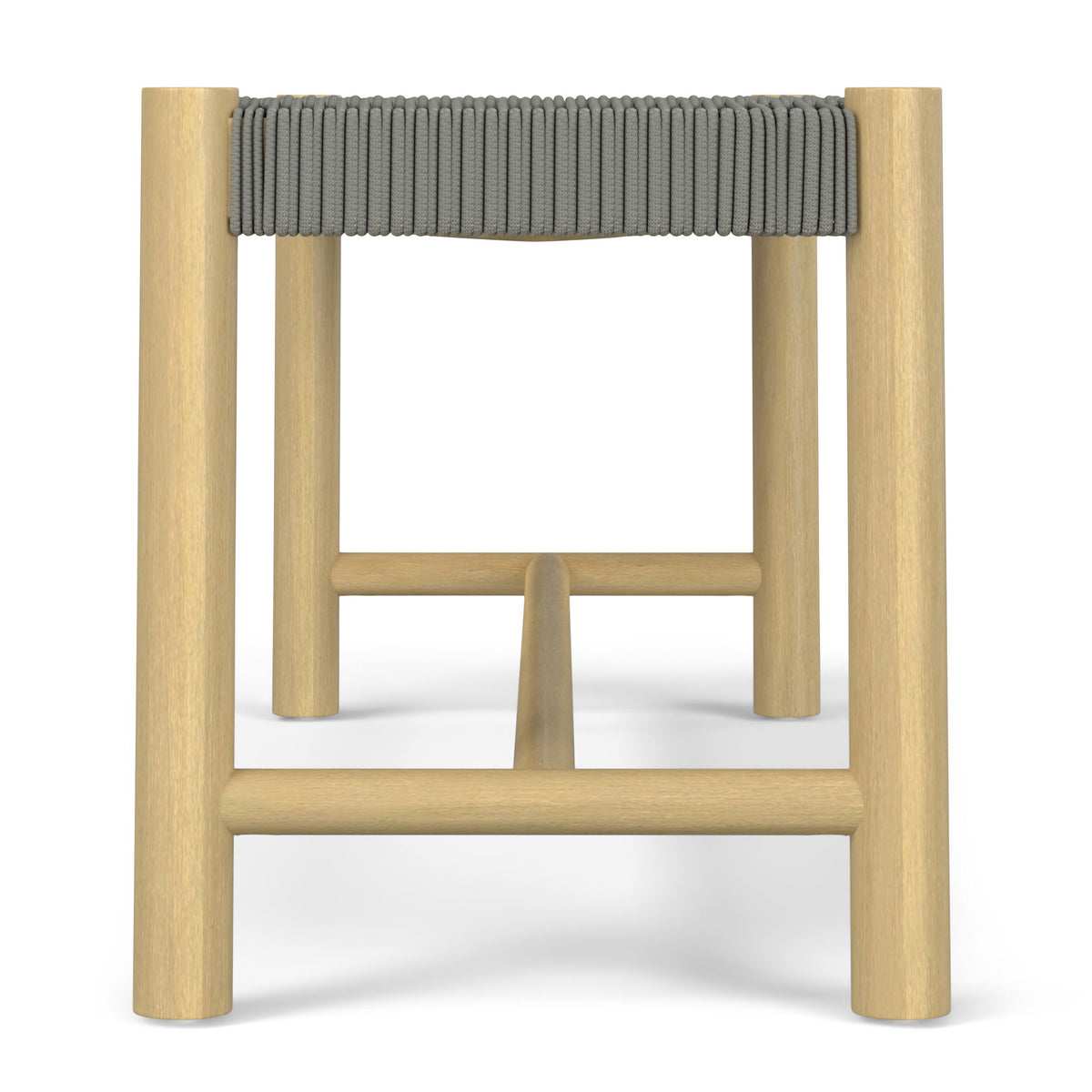 Dahlia - Outdoor Indoor Bench - Gray