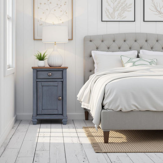 Americana - Chairside Table - Blue