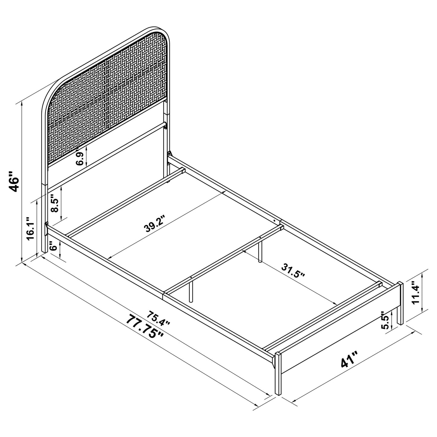 Kenneth - Radio Weave Bed