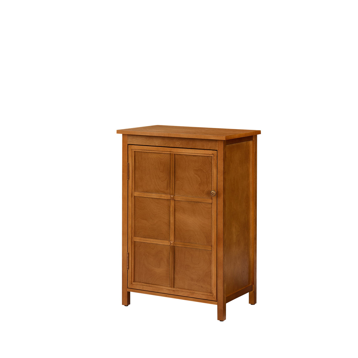 Floor Cabinet With Doors & Adjustable Shelf, Storage Cabinet For Entryway