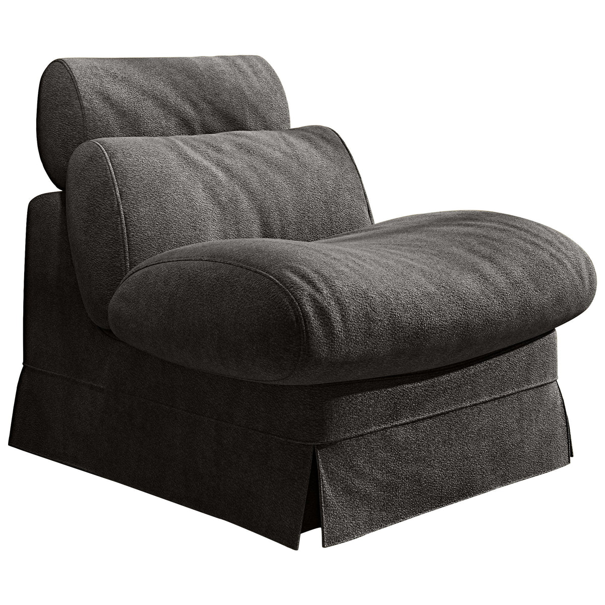 Accent Chair, Soft Medium Firm Upholstery For Living Room