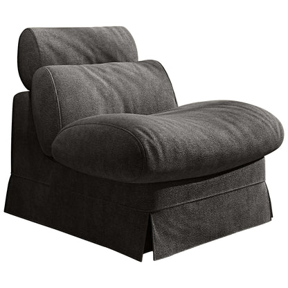 Accent Chair, Soft Medium Firm Upholstery For Living Room