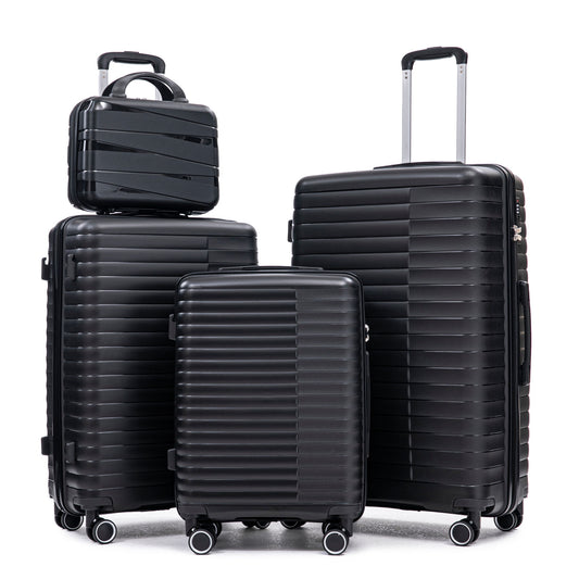 4 Piece Luggage Set, Combination Lock