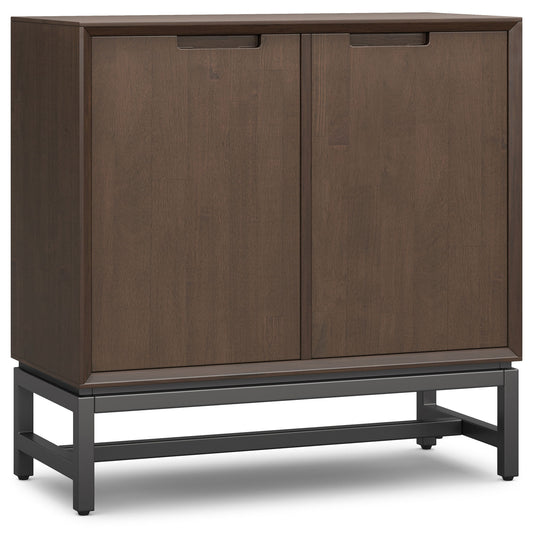 Banting - Low Storage Cabinet With Adjustable Shelves - Walnut Brown