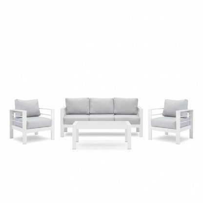 Outdoor Patio Set With All-Weather Thick Cushions