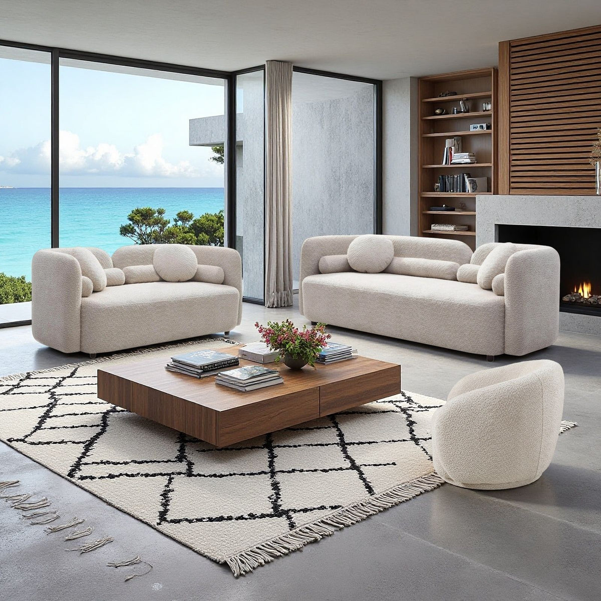 Japandi Living Room Set