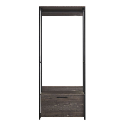 Monica - Walk In Closet With Three Drawers And Shelf