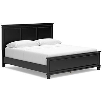 Lanolee - California King Panel Rails - Black