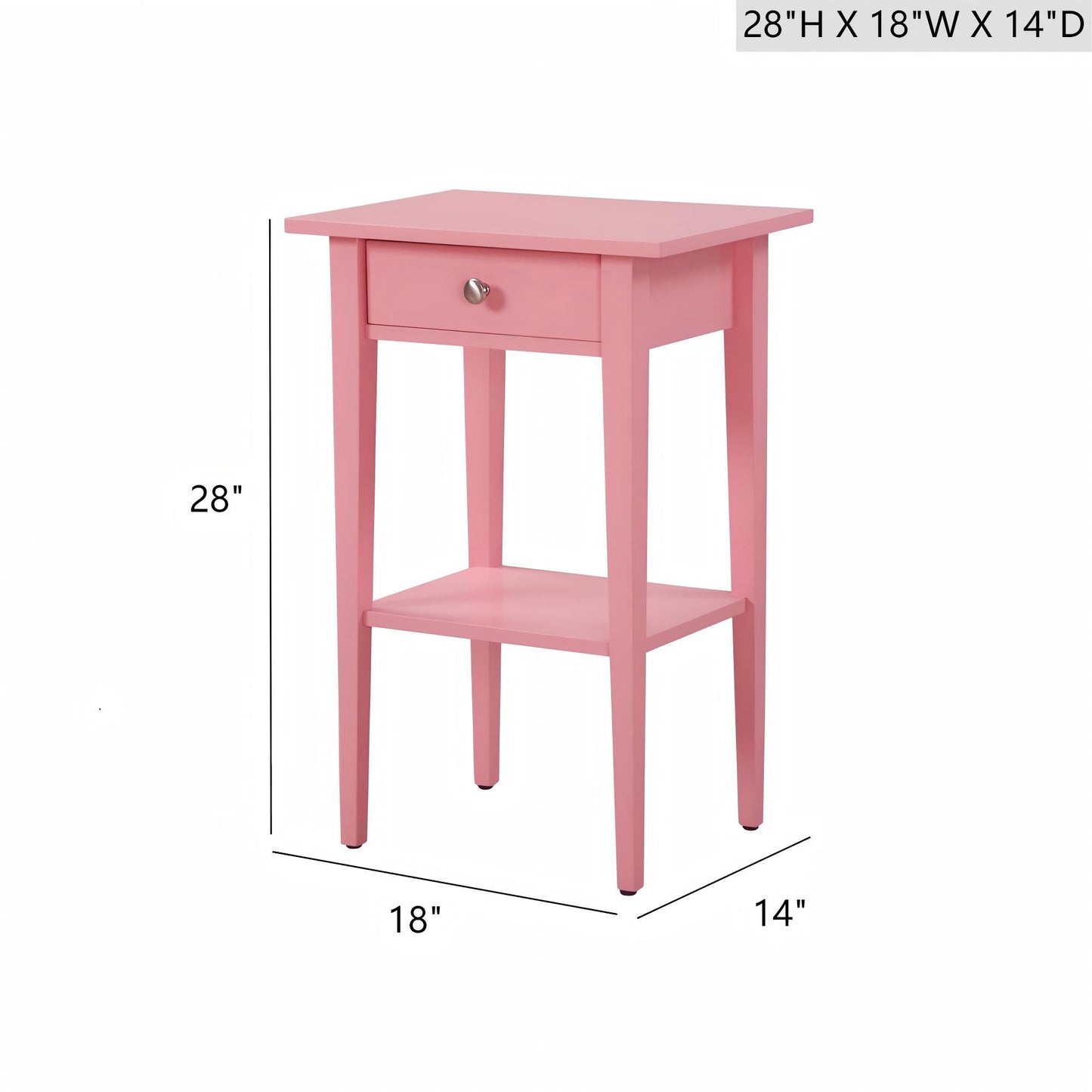 High Quality Wood Nightstand