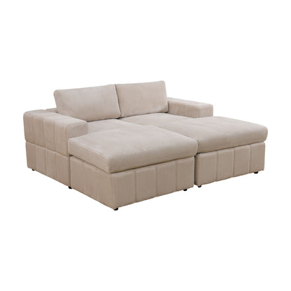 Modular Sectional Sofa, Reversible Set