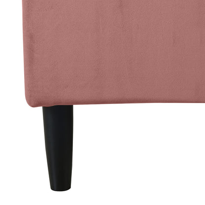 Aspen - Vertical Tufted Modern Headboard Platform Bed Set