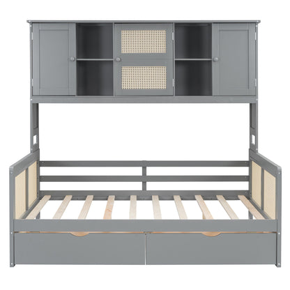 Daybed And All In One Cabinet And Shelf