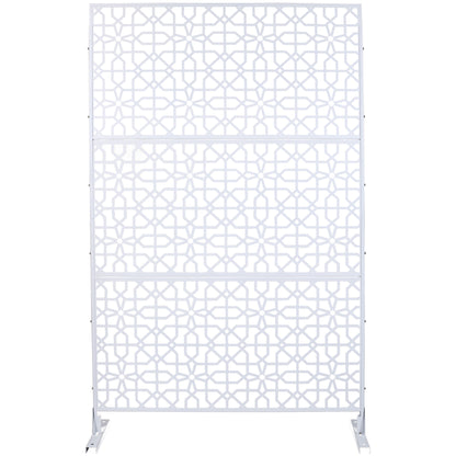 Outdoor & Indoor Metal Freestanding Decorative Privacy Screen