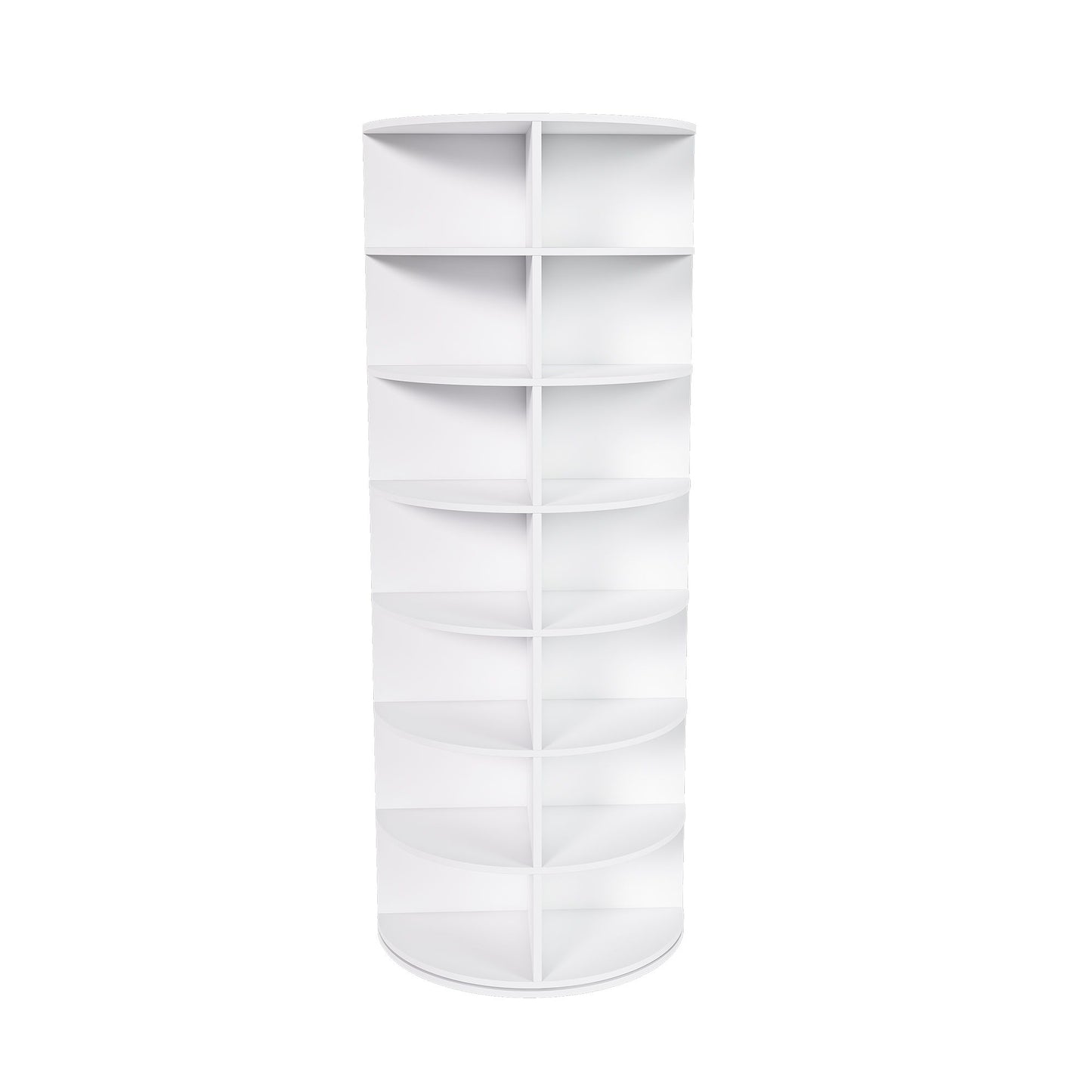 Rotating Shoe Rack Tower