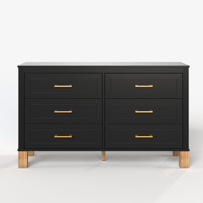 6 Drawer Double Dresser