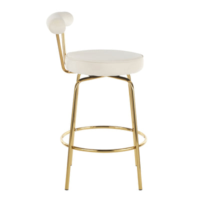 Rhonda - Glam Counter Stool (Set of 2)