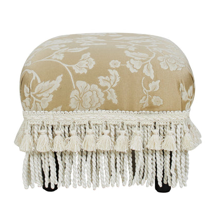 Fiona - Handcrafted Accent Footstool Ottoman