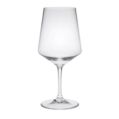 Leadingware Unbreakable Tritan Wine Glass Set, 18Oz, Bpa Free, 4 Piece - Clear