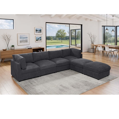 Modern Reversible Modular Sectional