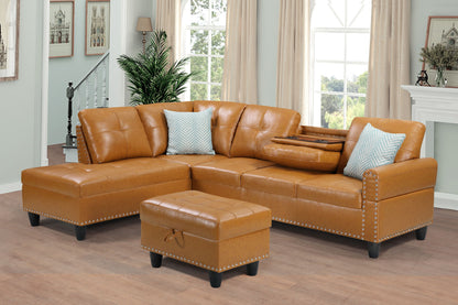 Irine - Sectional Sofa With Ottoman