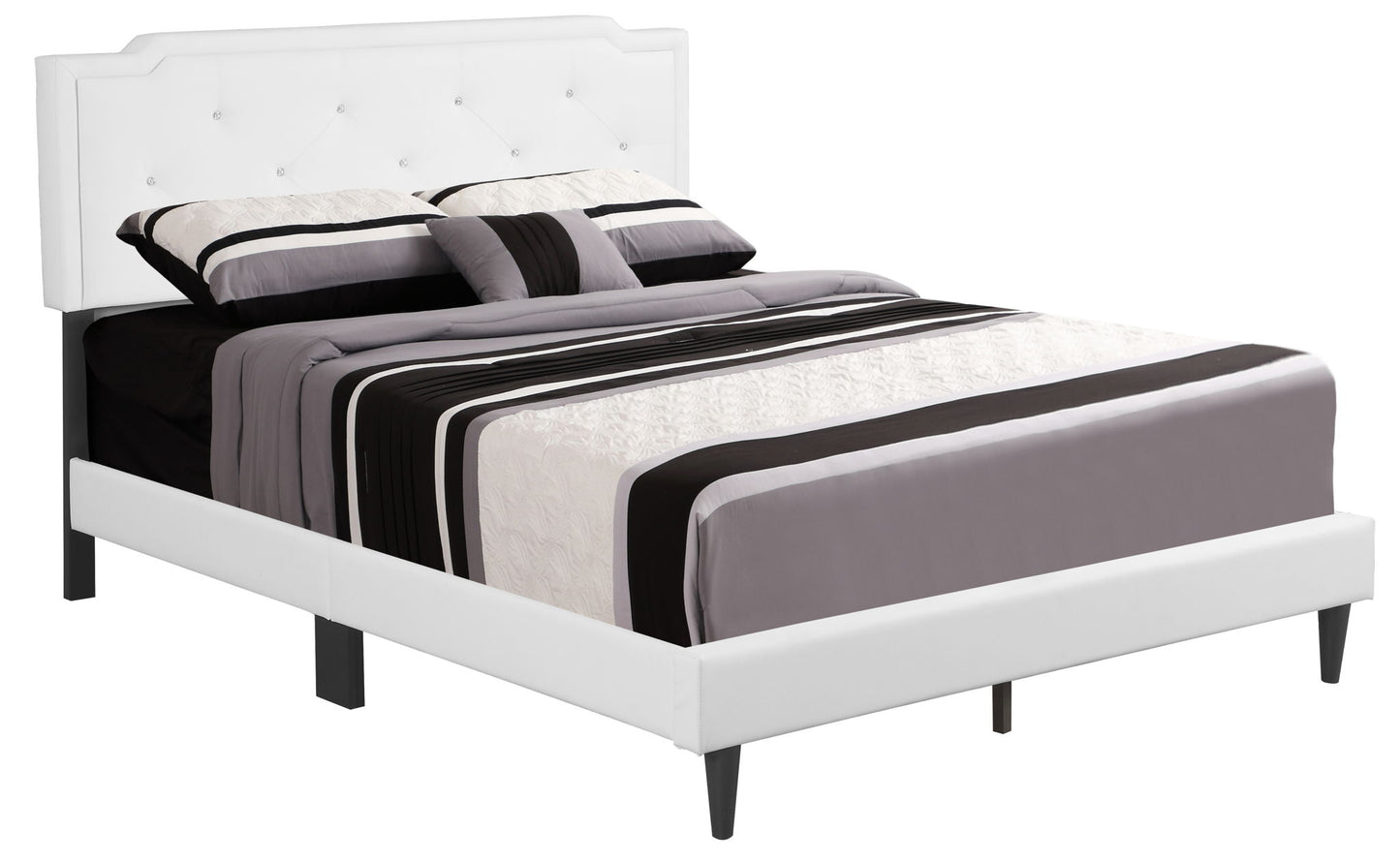 Button Tufted Bed Charming For Cozy Spaces