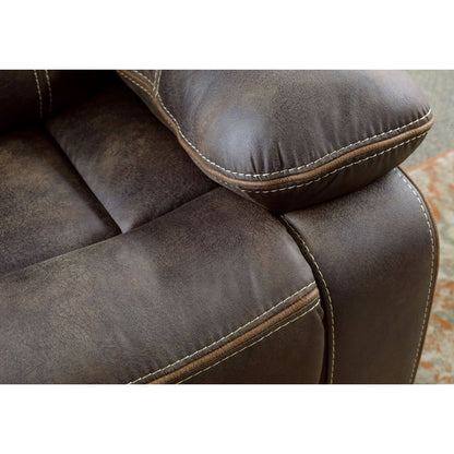 Rustic Swivel Gliding Recliner