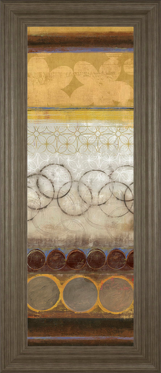Mellow I By Allison Pearce - Framed Print Wall Art - Yellow