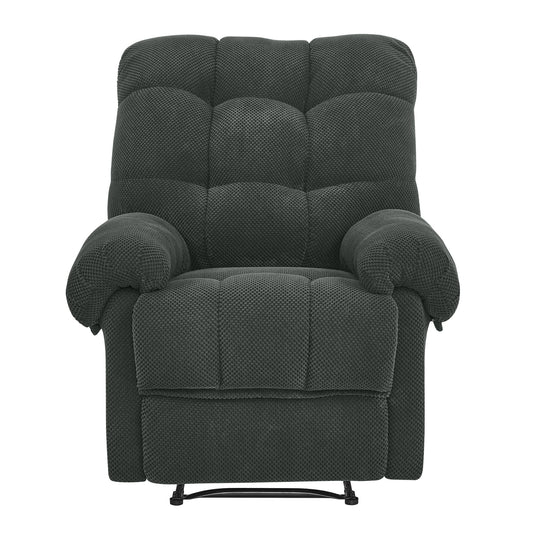 Manual Recliner, Padded Footrest