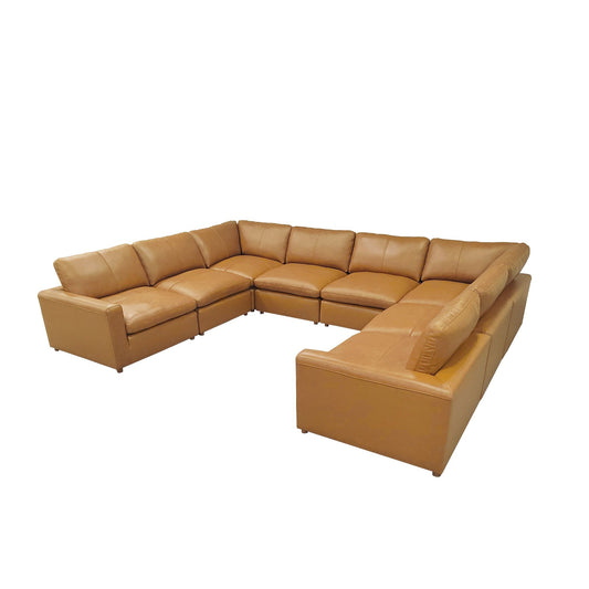 Upholstered Large Seating Modular Design Sectional