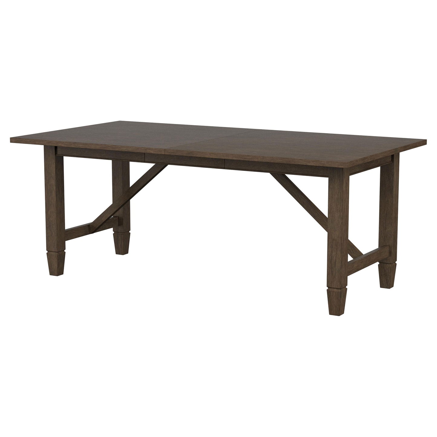 Jamie - Rectangular Dining Table With Extension Leaf - Light Brown