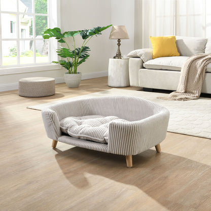 Elevated - Dog Bed Frame For Small Dog, Pet Couch Bed With Legs And Supportive Foam, Easy Assembly
