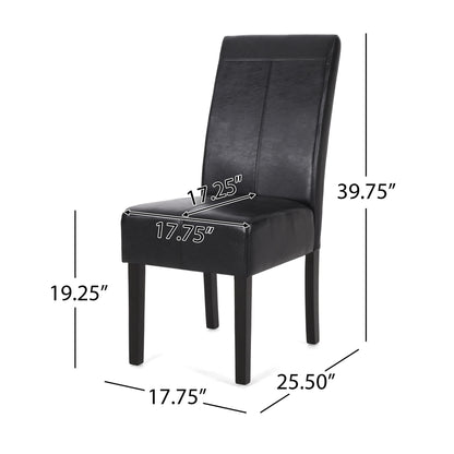 Pertica - Dining Upholstered Armless Chairs (Set of 2)