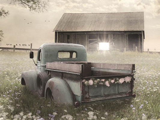 The Old Ride By Lori Deiter (Small) - Dark Gray