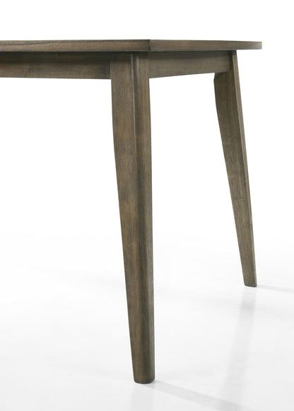 Bistro - Dining Table With Off Fabric Dining Chairs