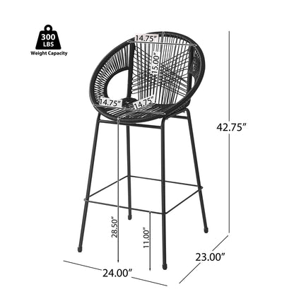 Ferrara - Outdoor Patio Barstool (Set of 2)